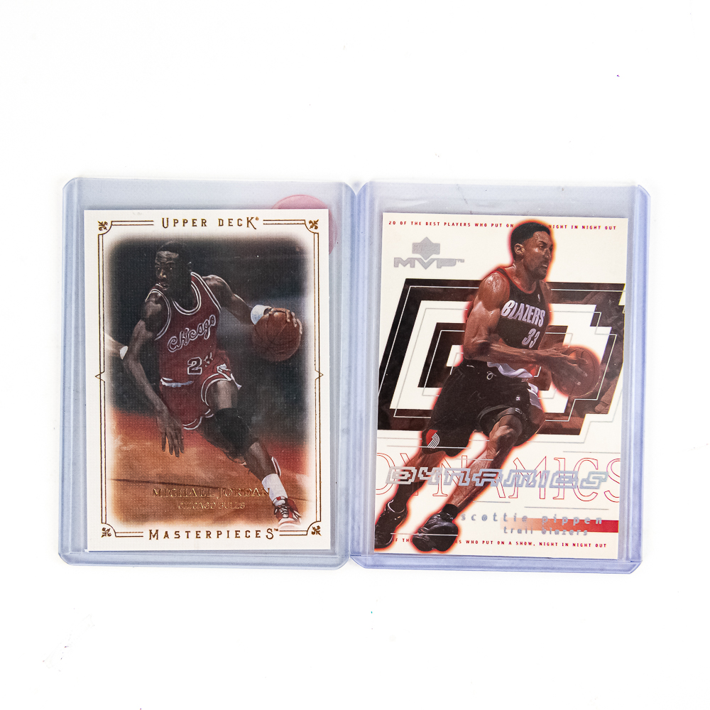 RAW Bulls NBA Card Collection Jordan Pippen Rodman