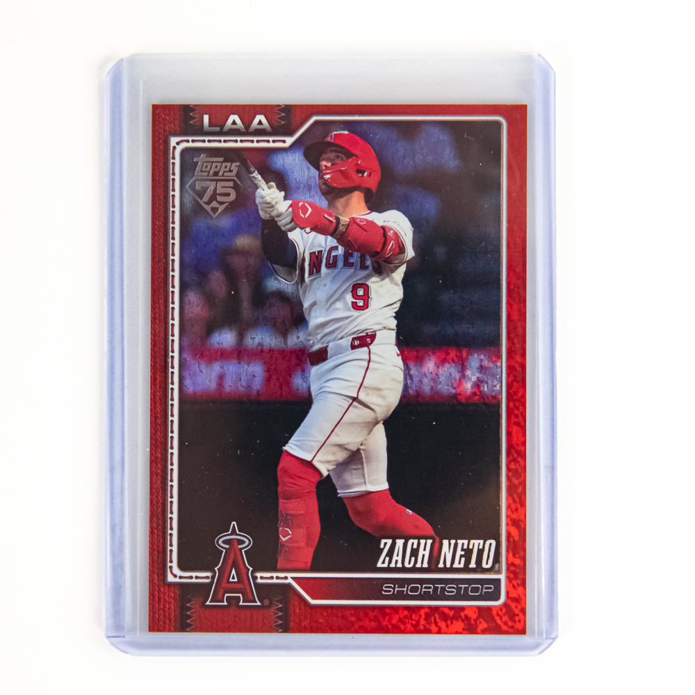 24 Chrome Mike Trout /50 PSA 10 '26 Z Neto Red 5/5