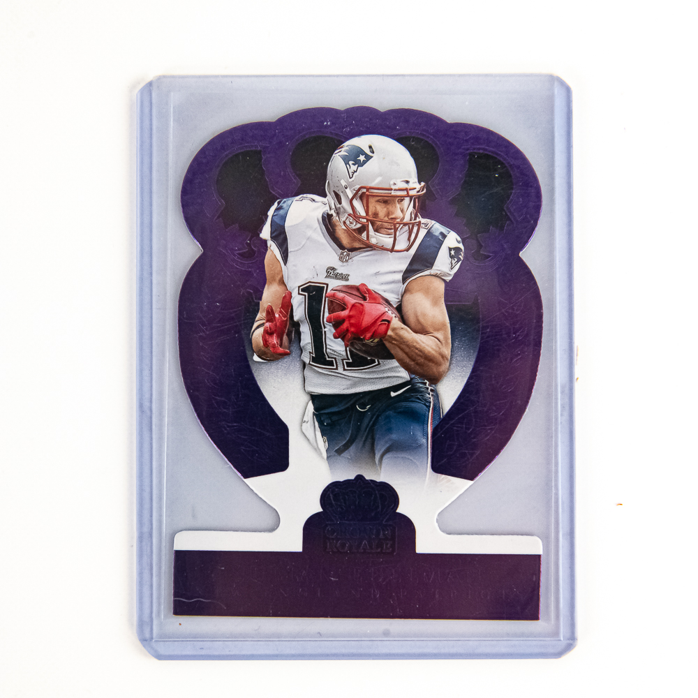 2014 Panini Crown Royal Gronkowski & Edelman /10+