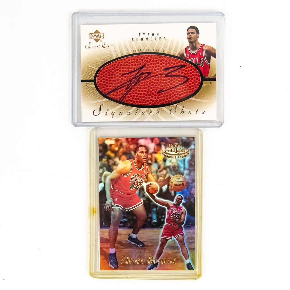 (6) Chicago Bulls NBA Card Assortment Deng Hinrich