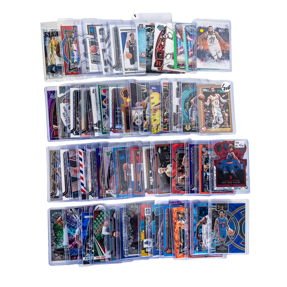 NBA Numbered Star Refractor Rookie Card Assortment
