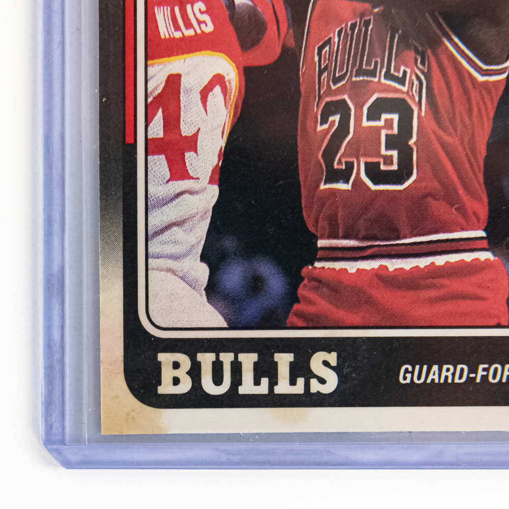1988 Fleer Michael Jordan #17 & #120 RAW NBA Cards