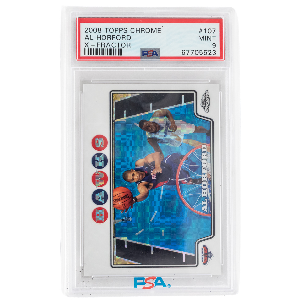 2008 Chrome #107 Horford X Factor PSA 9 & More+
