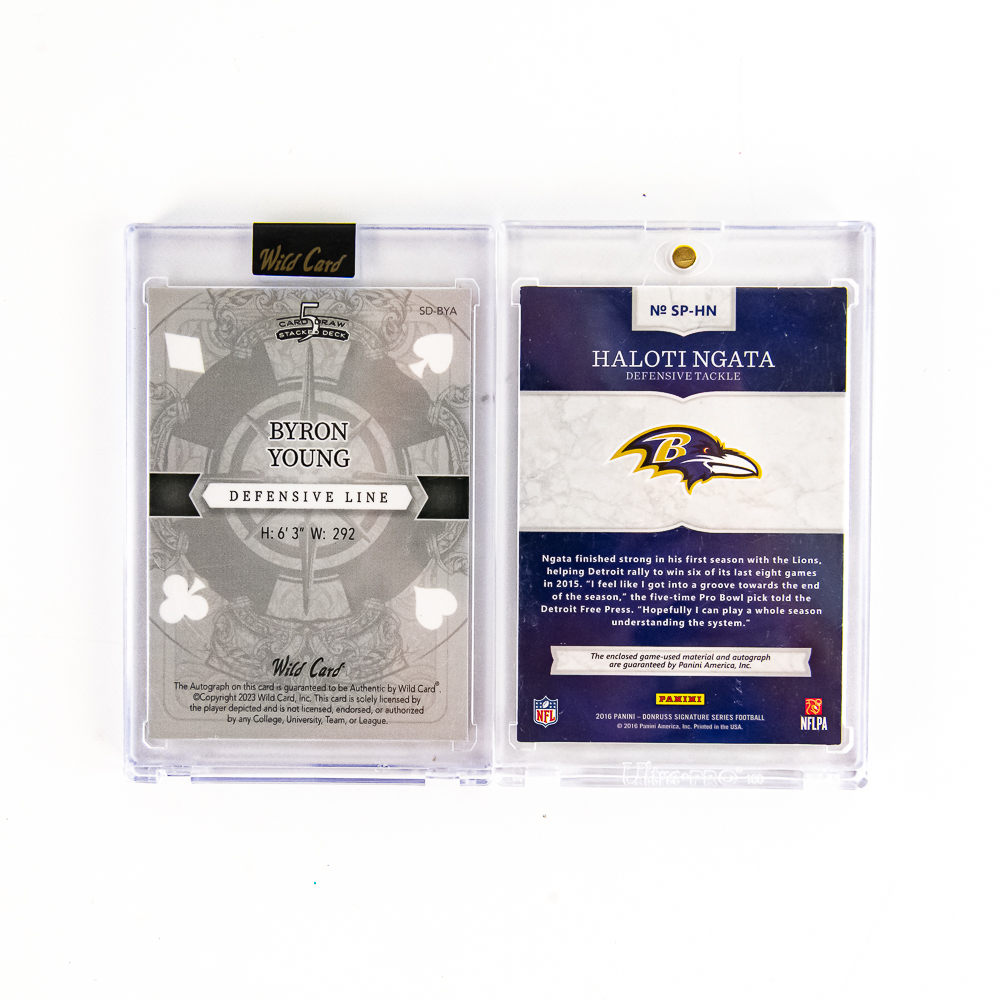 NFL Rookie Card Auto Number or Patch Assortment