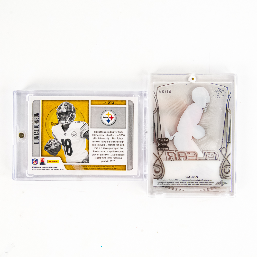 NFL Rookie Card Auto Number or Patch Assortment