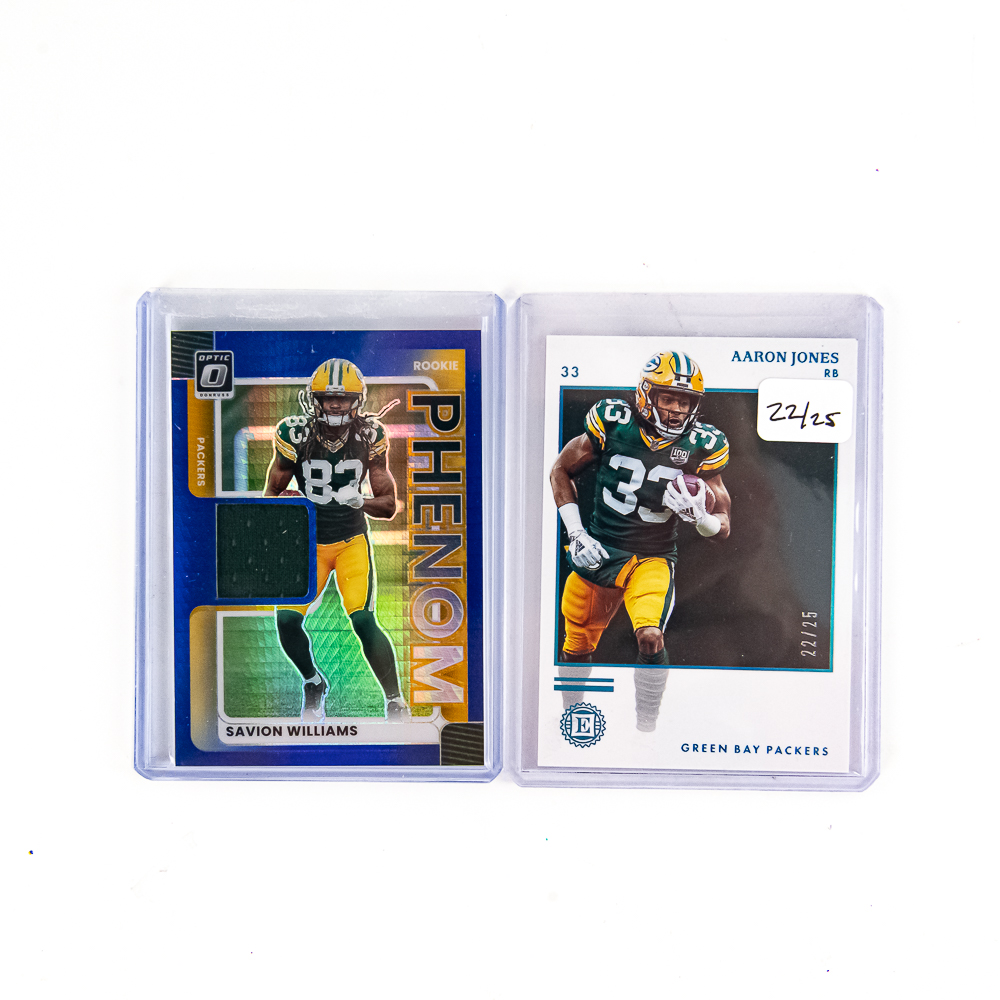 NFL Rookie Card Auto Number or Patch Assortment