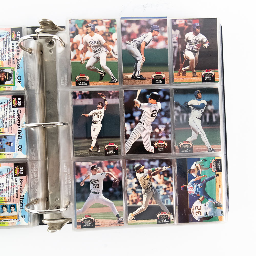 RAW Vintage MLB Baseball Card Assortment KMART +