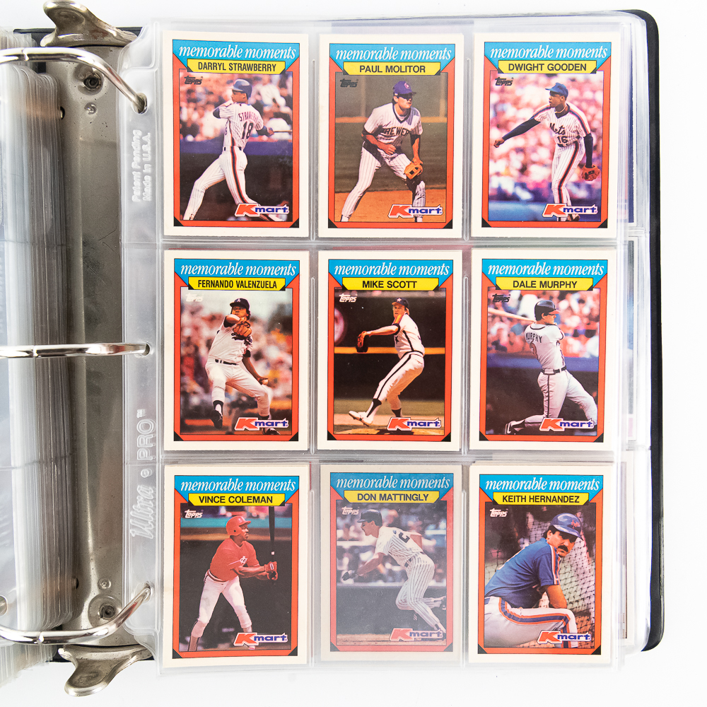 RAW Vintage MLB Baseball Card Assortment KMART +