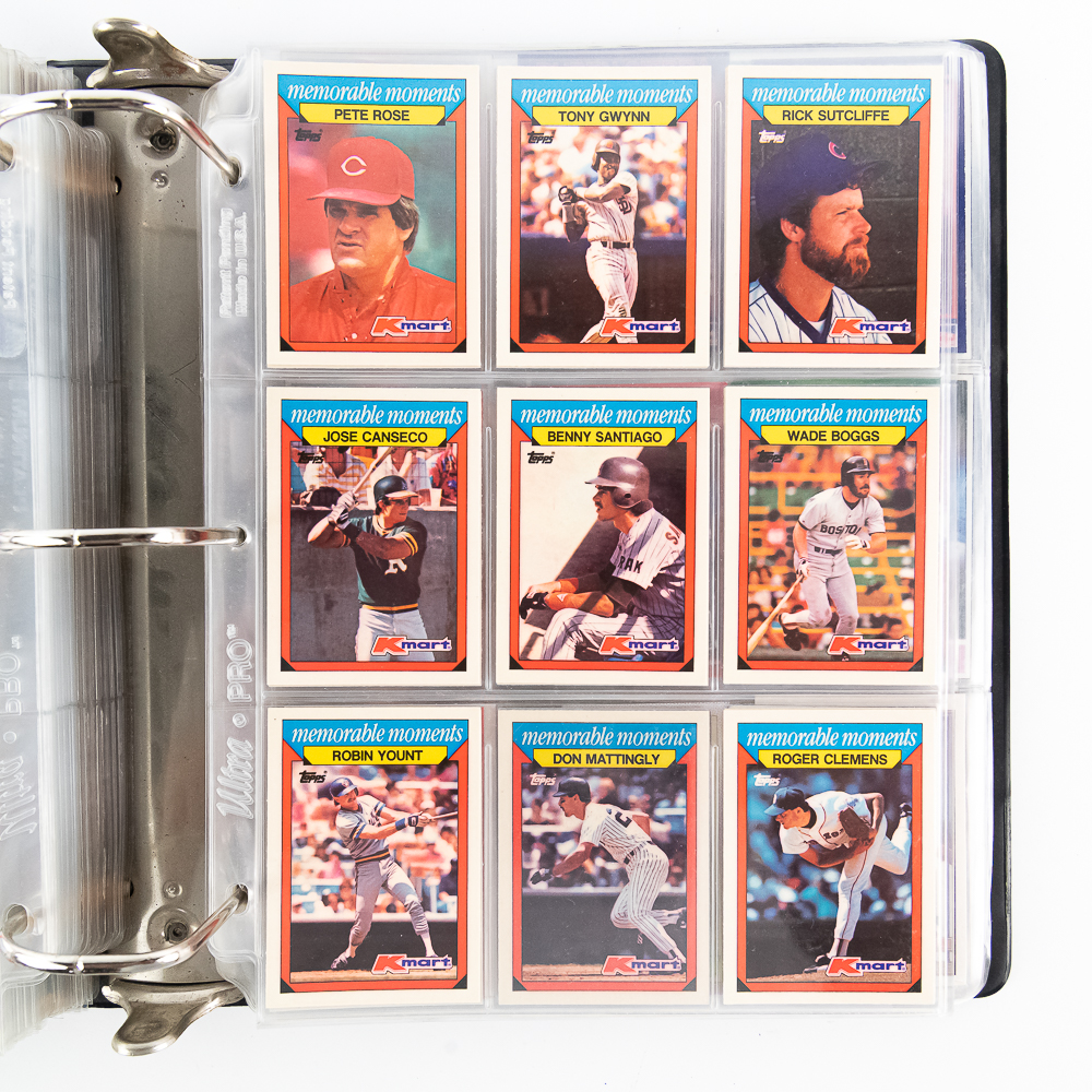RAW Vintage MLB Baseball Card Assortment KMART +