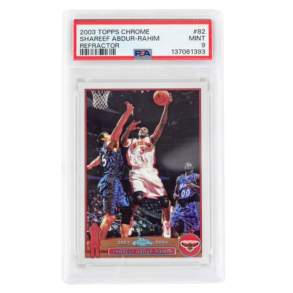 03 Topps Chrome NENE 07 Bowman Chrome Prince PSA