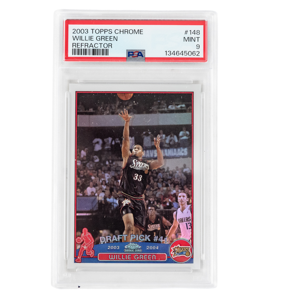 03 Topps Chrome NENE 07 Bowman Chrome Prince PSA