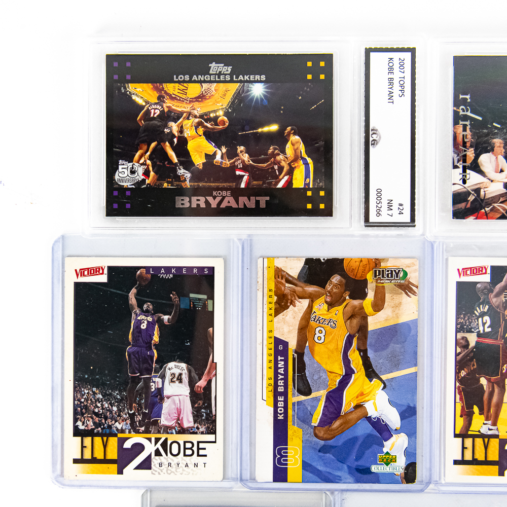 Michael Jordan & Kobe Bryant NBA Basketball Cards