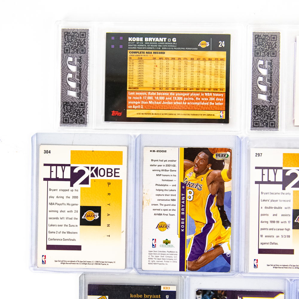 Michael Jordan & Kobe Bryant NBA Basketball Cards