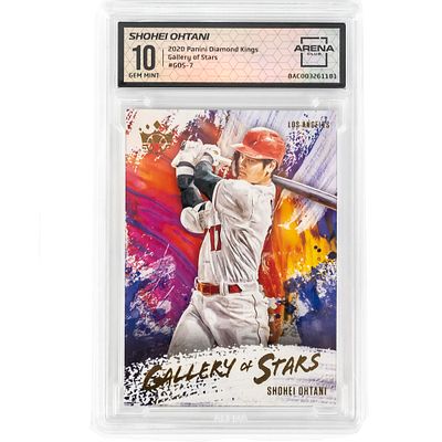 2020 Shohei Ohtani Panini DK #GOS-7 RC Arena 10. 2020 Shohei Ohtani Panini Diamond Kings Gallery 