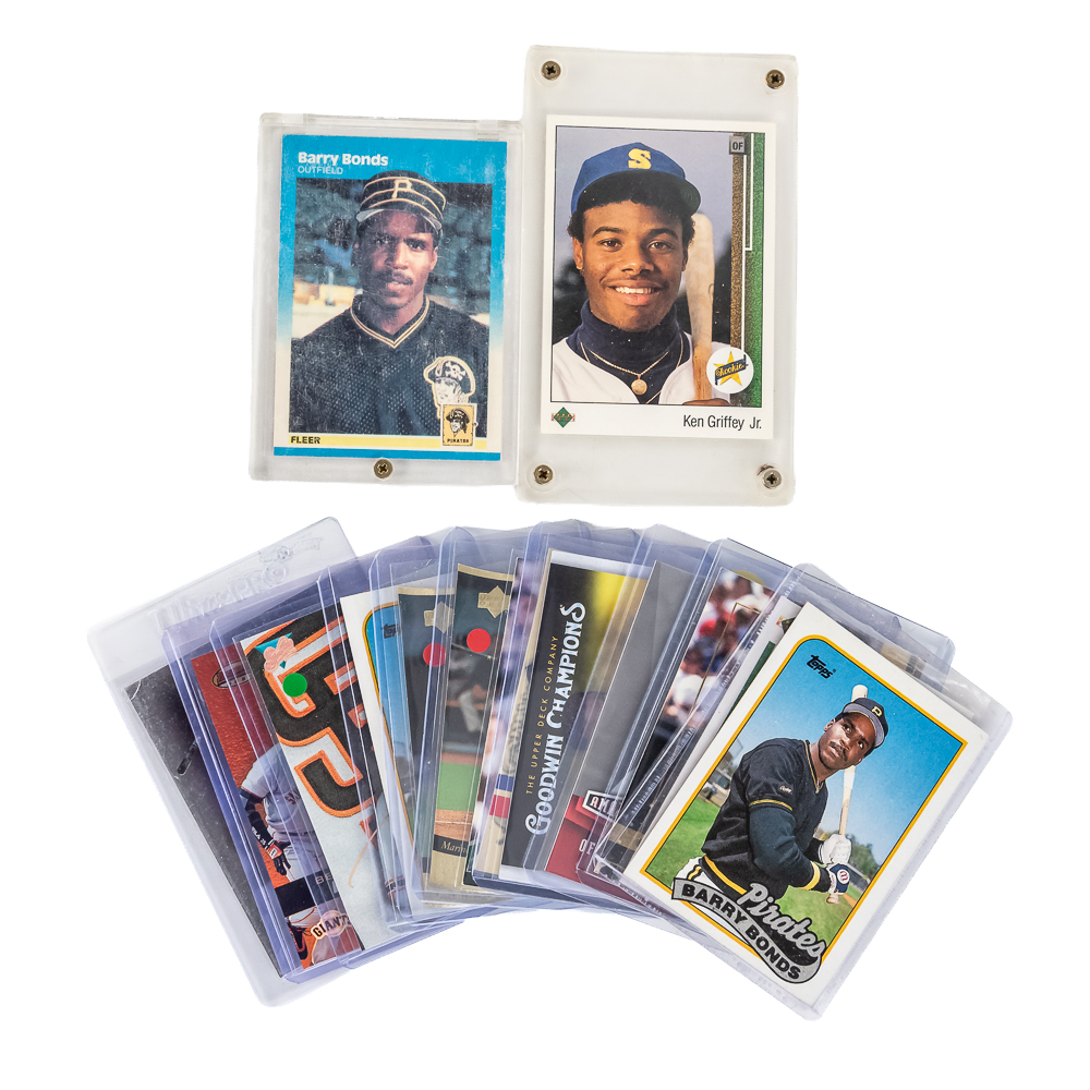 Barry Bonds & Ken Griffey Jr. MLB Card Assortment