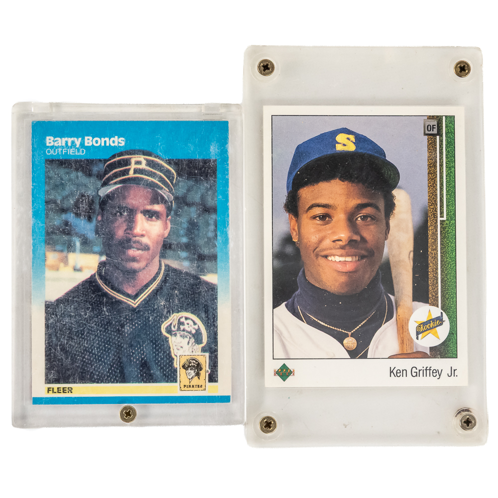 Barry Bonds & Ken Griffey Jr. MLB Card Assortment