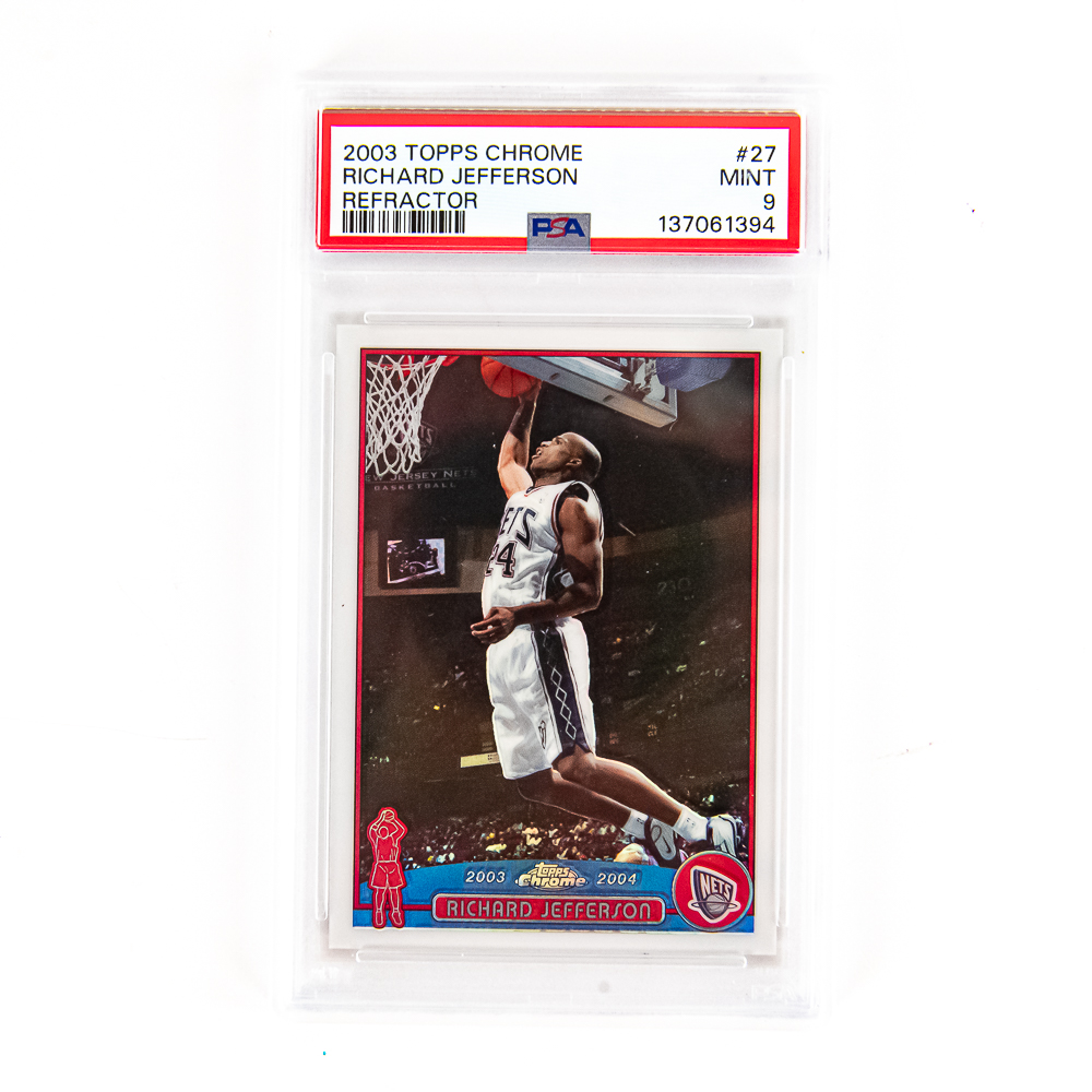Payton Malone Jefferson Crawford Topps Chrome PSA9