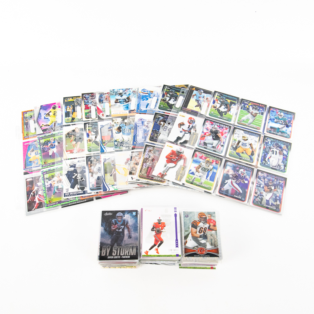 (380) NFL RC Refractor All Star Card Assortment