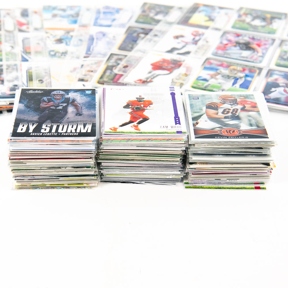 (380) NFL RC Refractor All Star Card Assortment