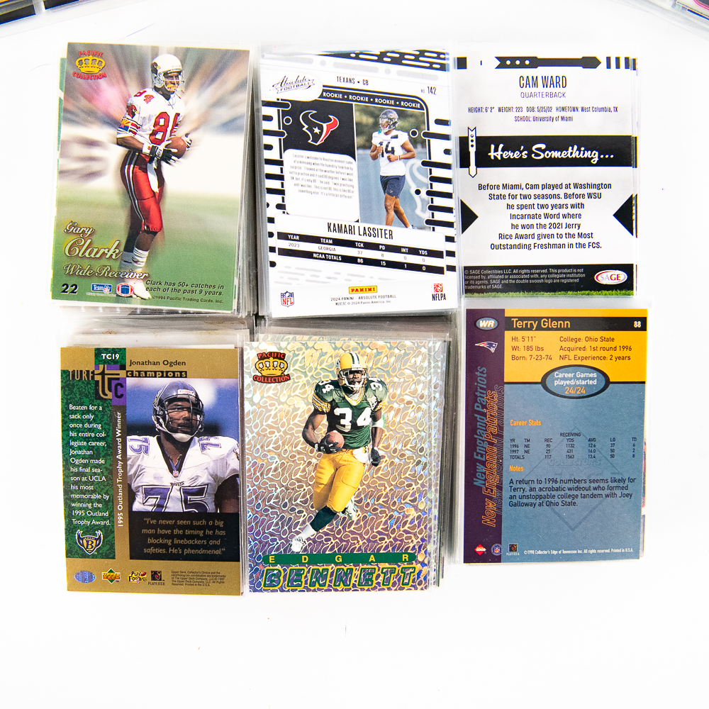 (380) NFL RC Refractor All Star Card Assortment