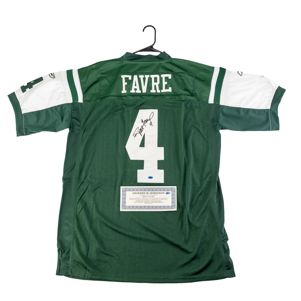 Brett Favre Autographed New York Jets Jersey W COA