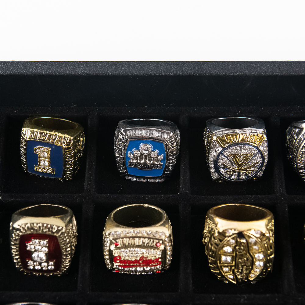 17 Villanova Duke + Collegiante Championship Rings