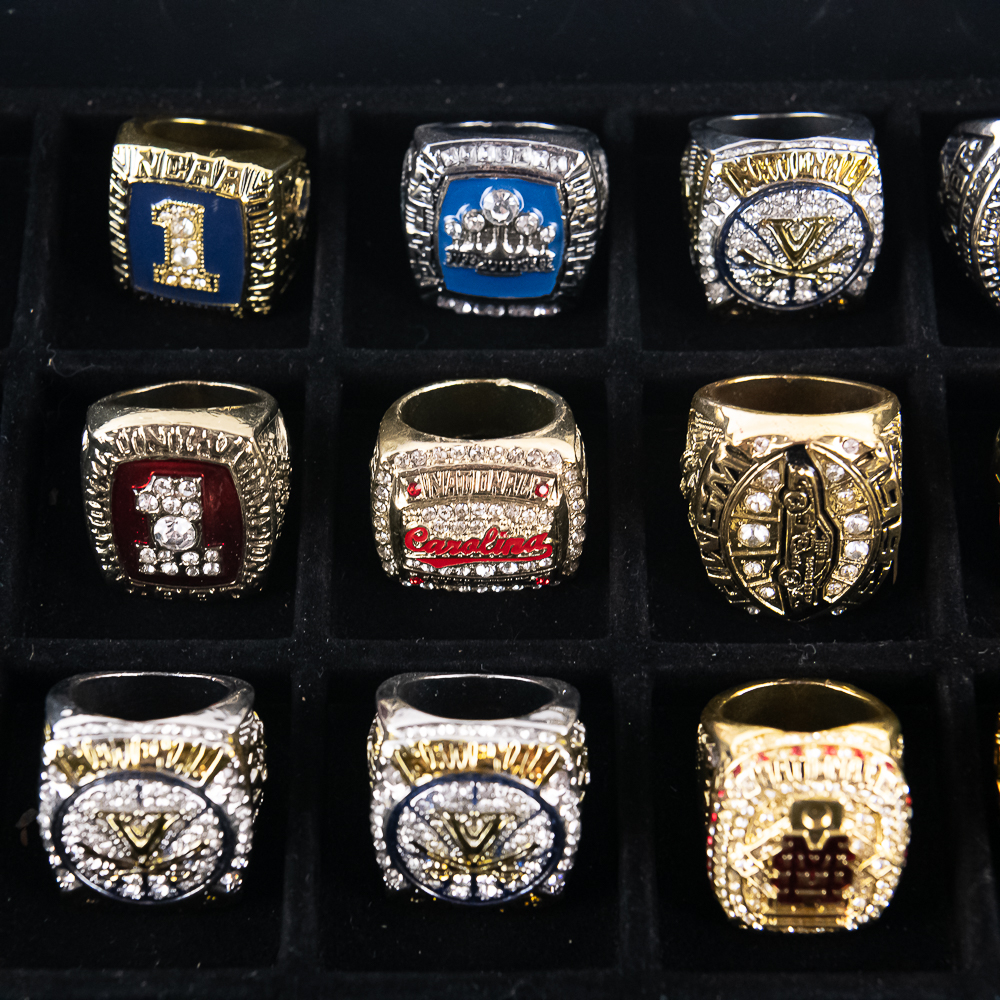 17 Villanova Duke + Collegiante Championship Rings