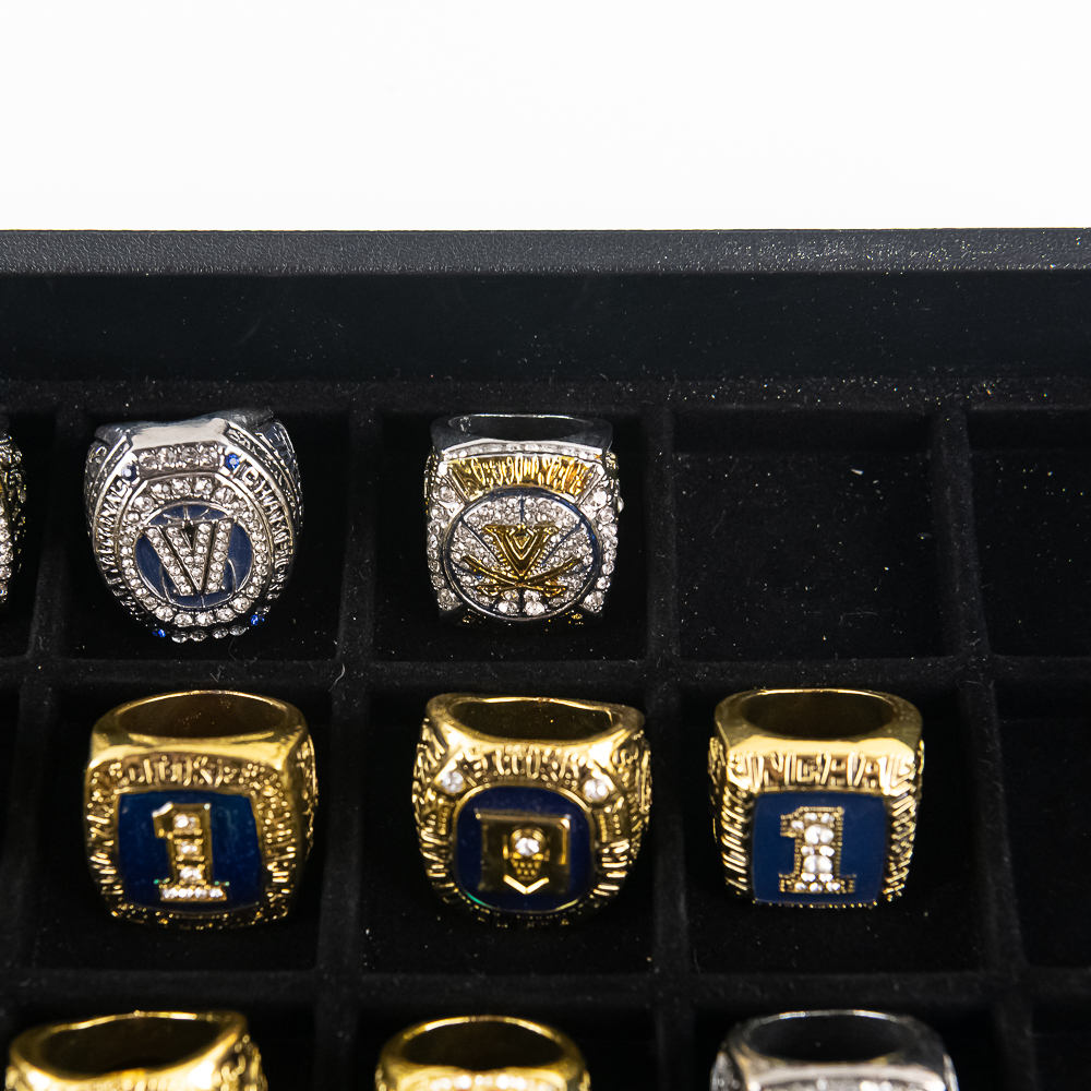 17 Villanova Duke + Collegiante Championship Rings
