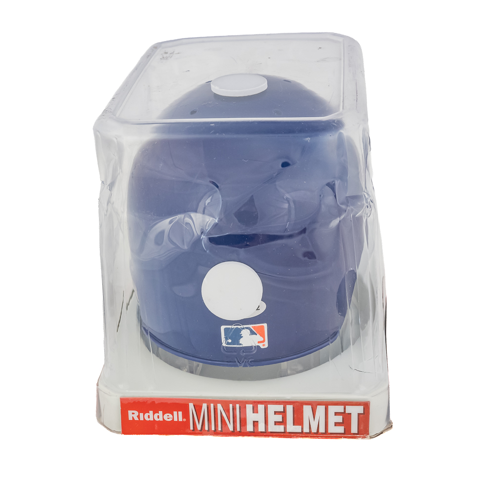 Kris Bryant Autographed Riddell Mini Helmet w COA
