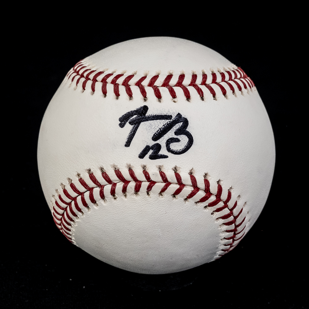 Aaron Rodgers Autographed MLB Baseball w COA