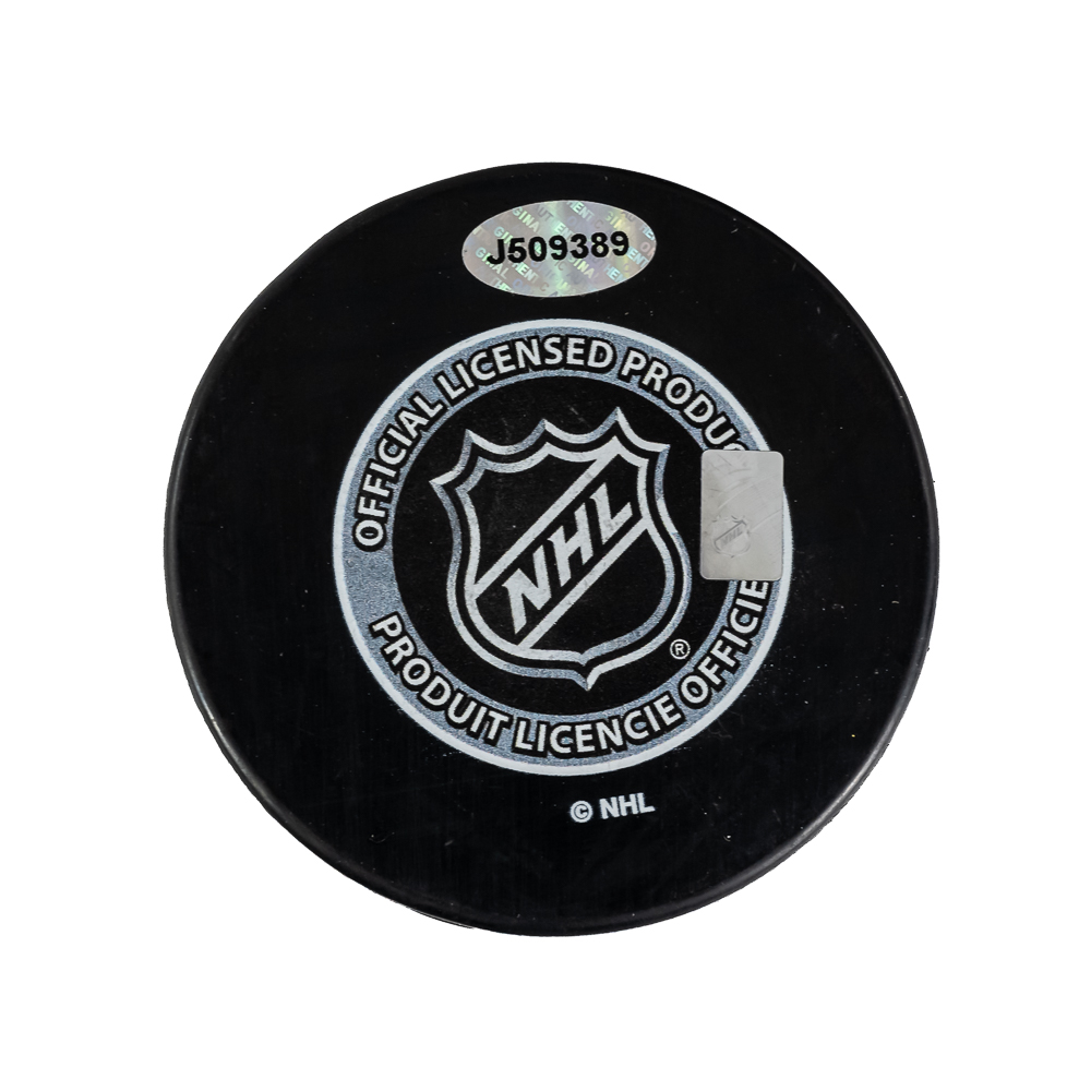 Crawford Seabrook Shaw Signed 15 SC Champion Pucks