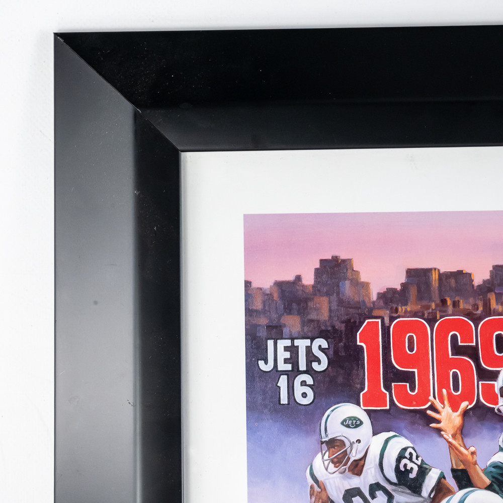 Joe Namath Autographed I Guarantee IT Framed Print