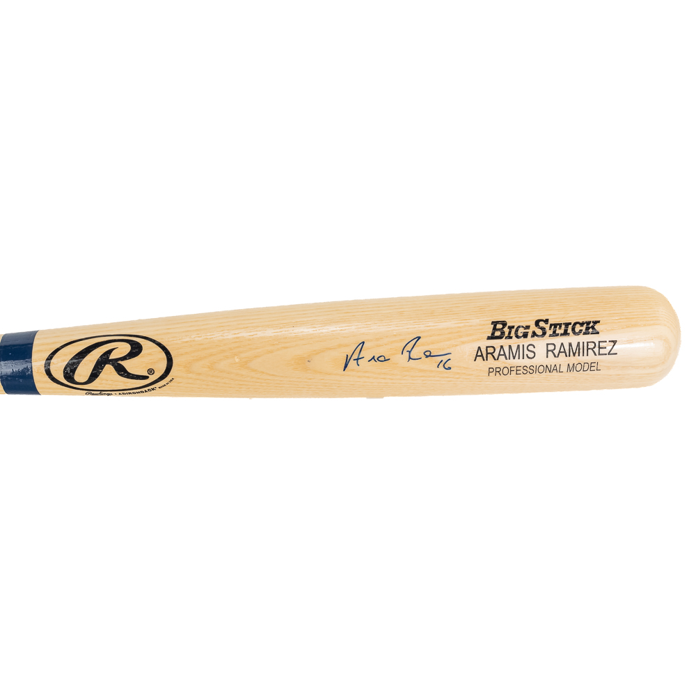 (2)Aramis Ramirez Autographed Rawlings Bats w COAs