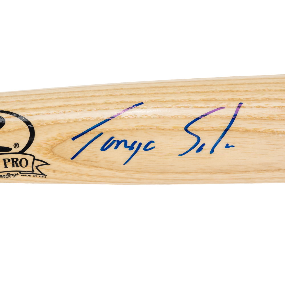 (2) Jorge Soler Autographed Rawlings Bats w COAs