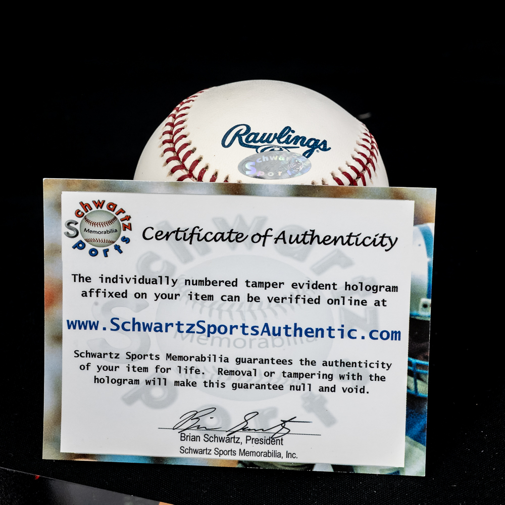 Anderson Beckham Garland Ramirez Signed Baseballs