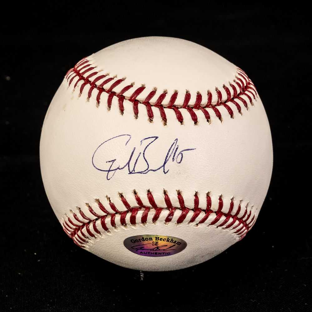 Anderson Beckham Garland Ramirez Signed Baseballs