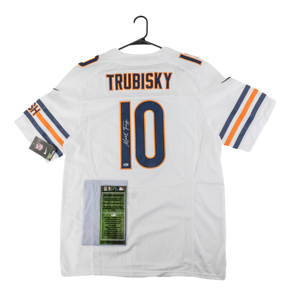 J. Cutler & M Trubisky Autographed Jerseys W COA