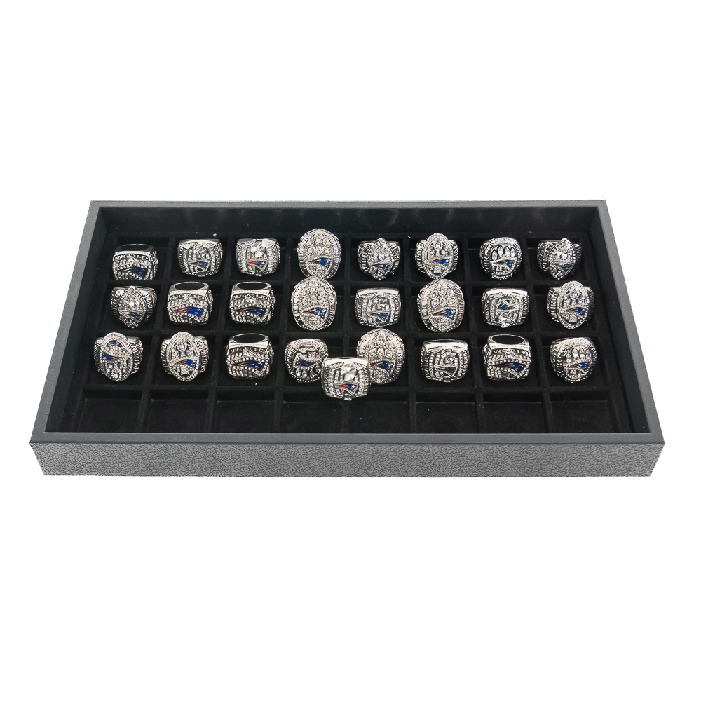 (25) New England Patriots NFL Championship Rings