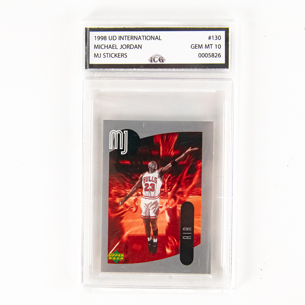 1998 & 1999 UD Michael Jordan NBA Cards ICG 10