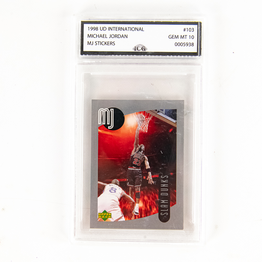 1998 & 1999 UD Michael Jordan NBA Cards ICG 10