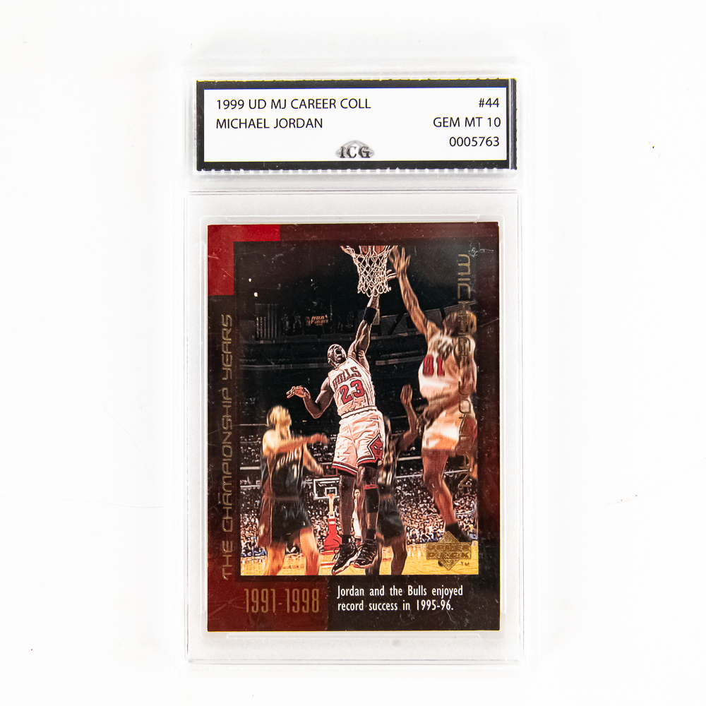 1998 & 1999 UD Michael Jordan NBA Cards ICG 10