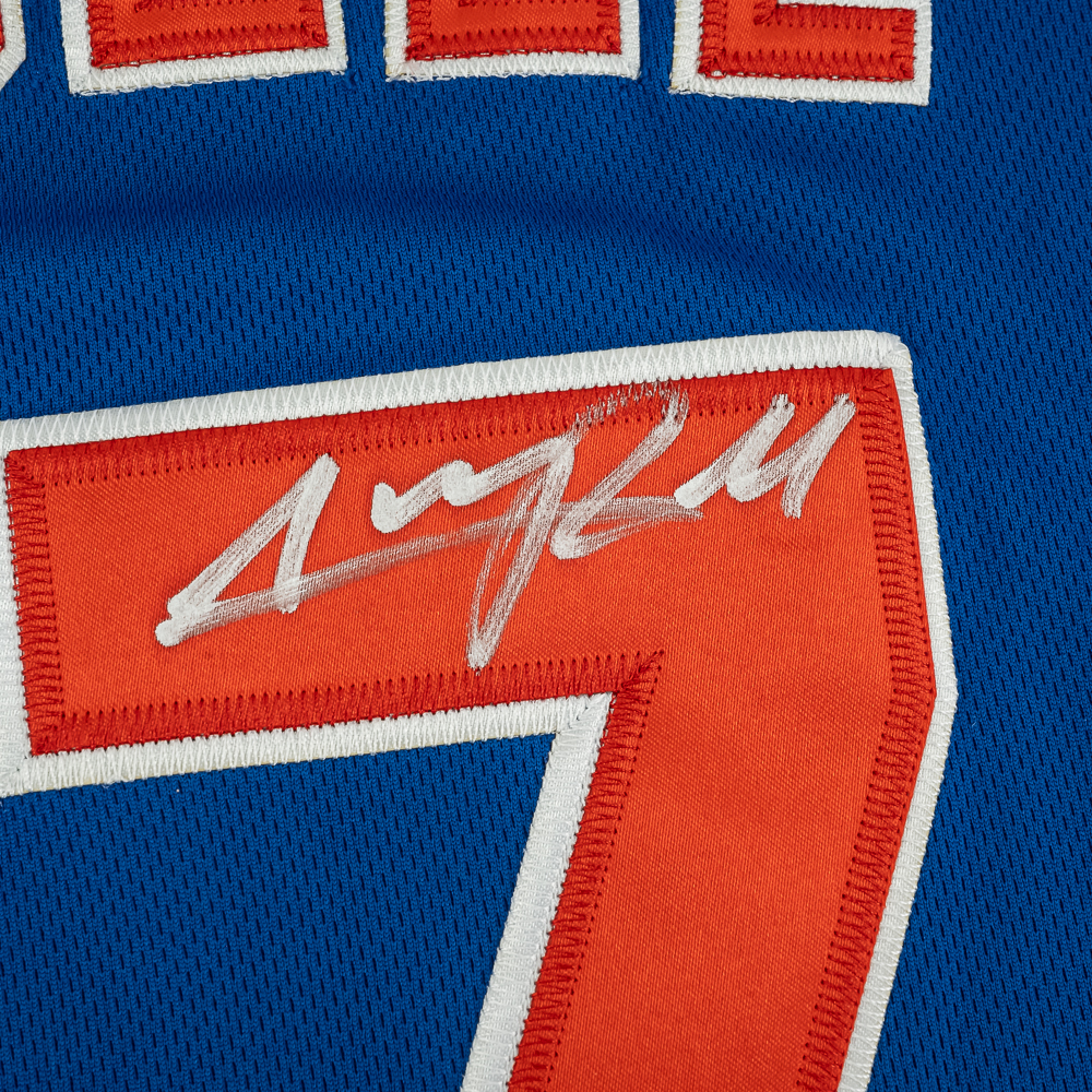 (2) Addison Russell Autographed Cubs Jerseys w COA