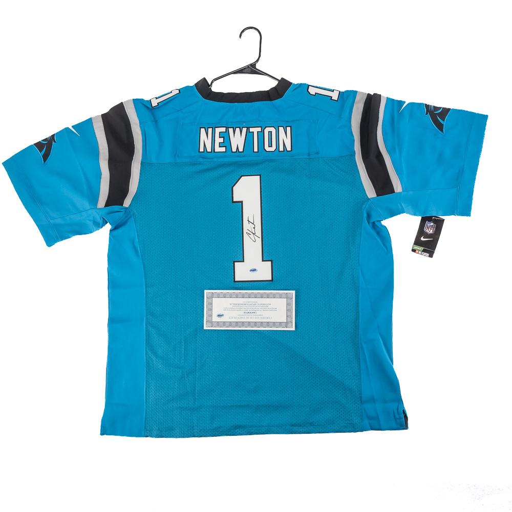 Cam Newton Autographed Panthers Jersey w COA