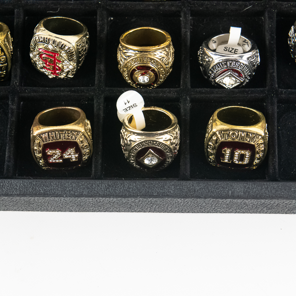 (27) St. Louis Cardinals MLB Championship Rings