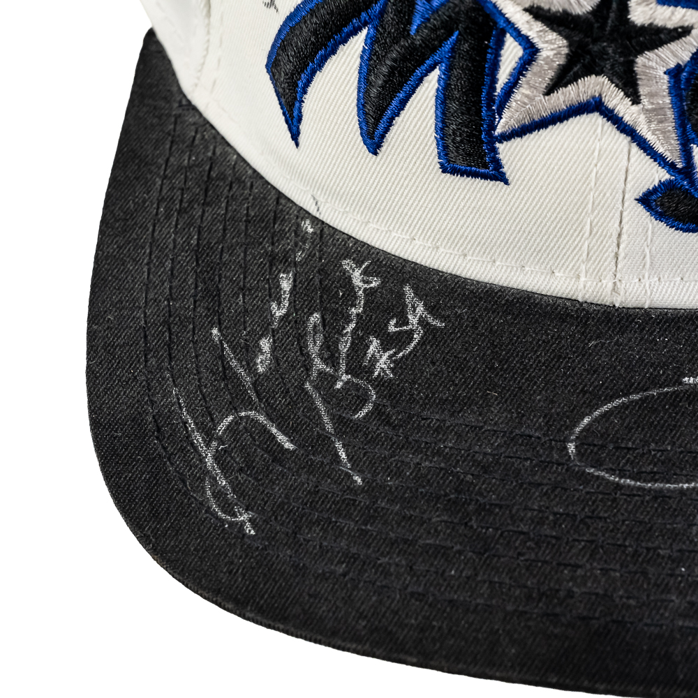 1993-94 Orlando Magic Team Autographed Hat Shaq +