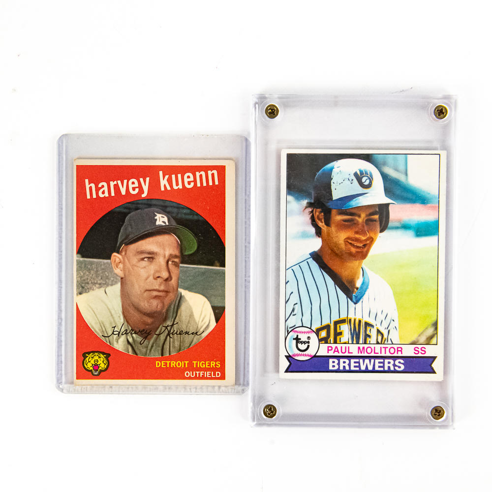 1960 Topps #300 Hank Aaron CGC 3 VG Molitor Yount+
