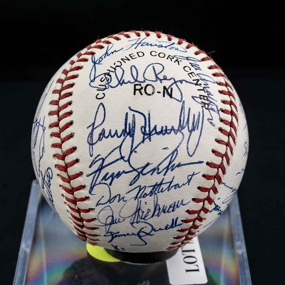 1969 Cubs Reunion Autographed Baseball pre 1991