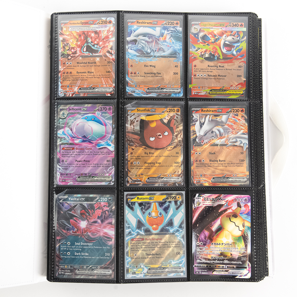 (255) Pokemon Full Art Secret Rares Hollos Binder