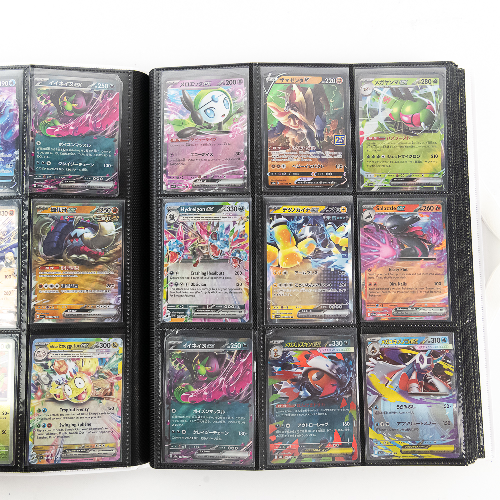 (255) Pokemon Full Art Secret Rares Hollos Binder