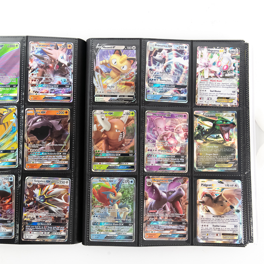 (255) Pokemon Full Art Secret Rares Hollos Binder